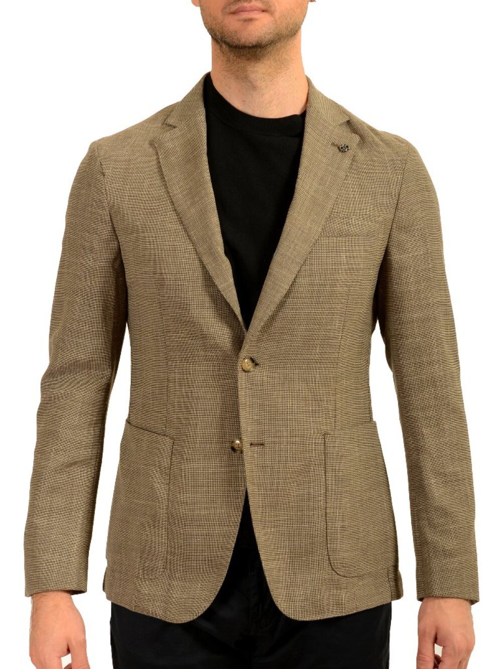 Hugo Boss Men's "C-Hanry-233" Slim Fit Wool Linen Blazer US 38R IT 48R